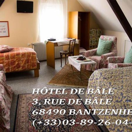 בנצנהיים Hotel De Bale מראה חיצוני תמונה