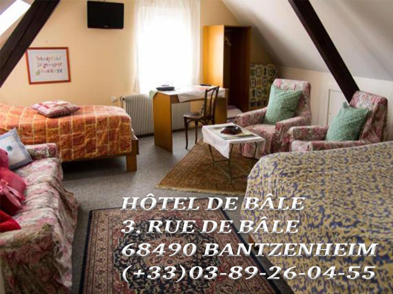 בנצנהיים Hotel De Bale מראה חיצוני תמונה